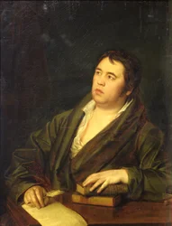 Retrato del poeta Iván A. Krylov, 1812